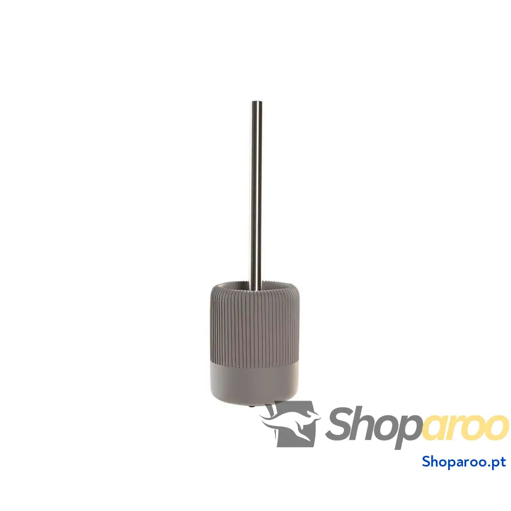 Piaçaba DKD Home Decor 11 X 36,5 CM Cinzento Cimento Aço inoxidável