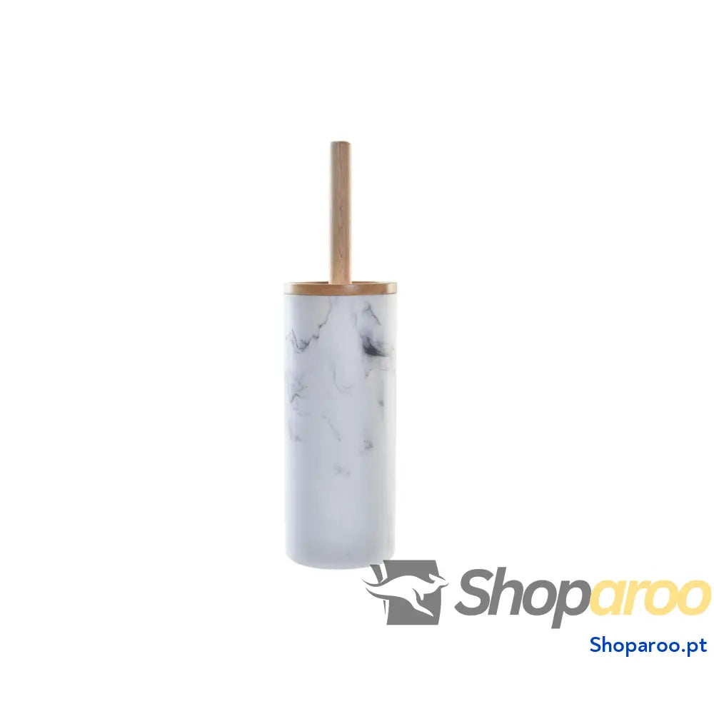Piaçaba DKD Home Decor Branco Natural Metal Resina Borracha natural Mármore Scandi 30 x 40 cm 10,3 38