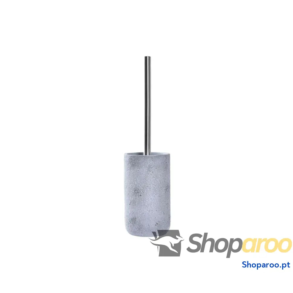 Piaçaba DKD Home Decor Cinzento Prateado Aço inoxidável Cimento Scandi 10 x 40 cm