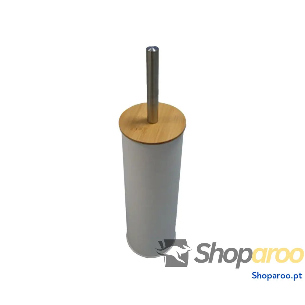 Piaçaba Versa Cinzento Metal Bambu 38,4 cm
