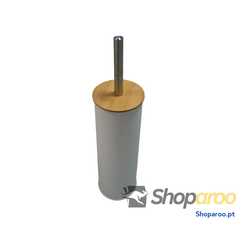 Piaçaba Versa Cinzento Metal Bambu 38,4 cm