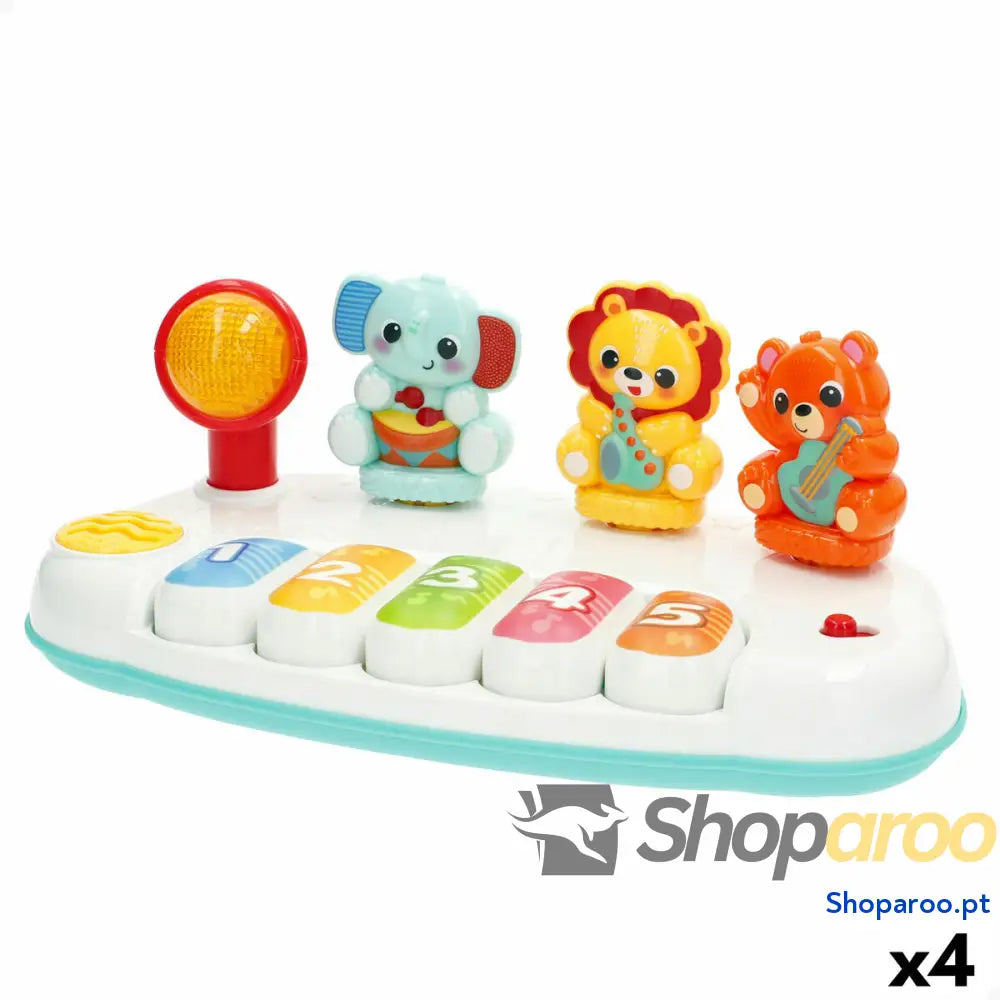 Piano de brincar Winfun 26 x 11 x 15 cm (4 Unidades)