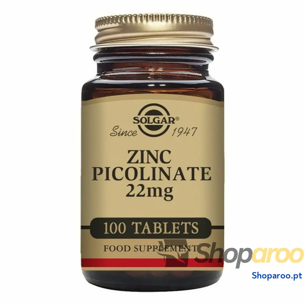 Picolinato de Zinco Solgar 100 Unidades