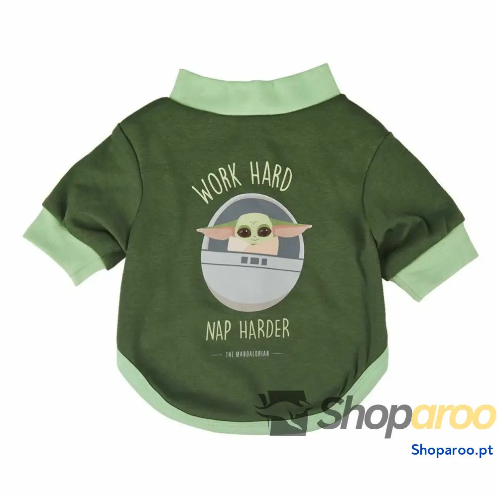 Pijamas para cães The Mandalorian Verde