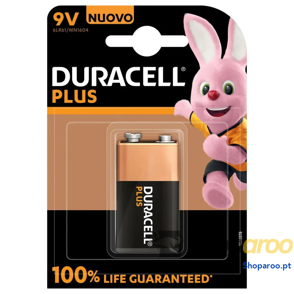 Pilha Alcalina DURACELL 9 V