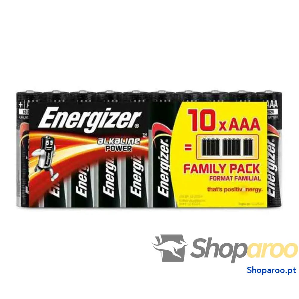 Pilhas Alcalinas Energizer 630066 AAA LR03 (10 uds)