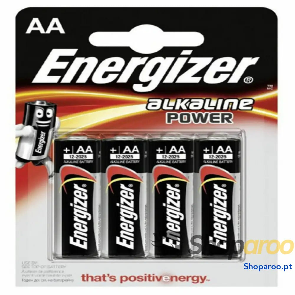 Pilhas Alcalinas Energizer 90080 1,5 V AA LR6 (4 Unidades)