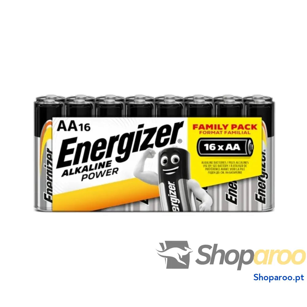 Pilhas Alcalinas Energizer E91CFP16