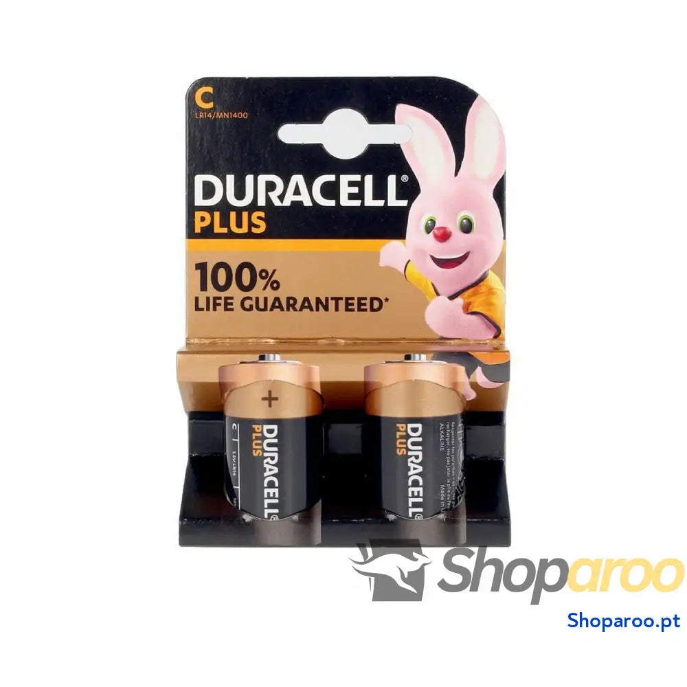 Pilhas Alcalinas LR14 DURACELL 5150716 1,5 V (2 uds)