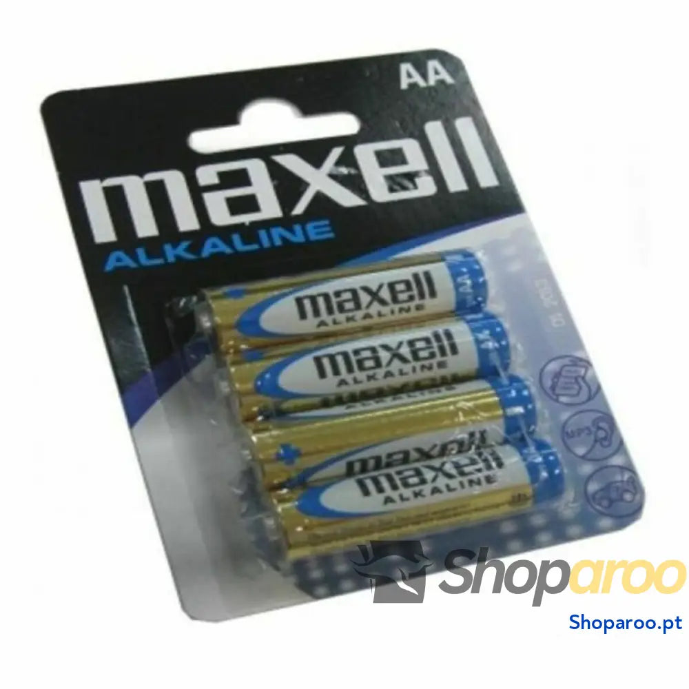 Pilhas Alcalinas Maxell 723882 1,5 V (4 Unidades)