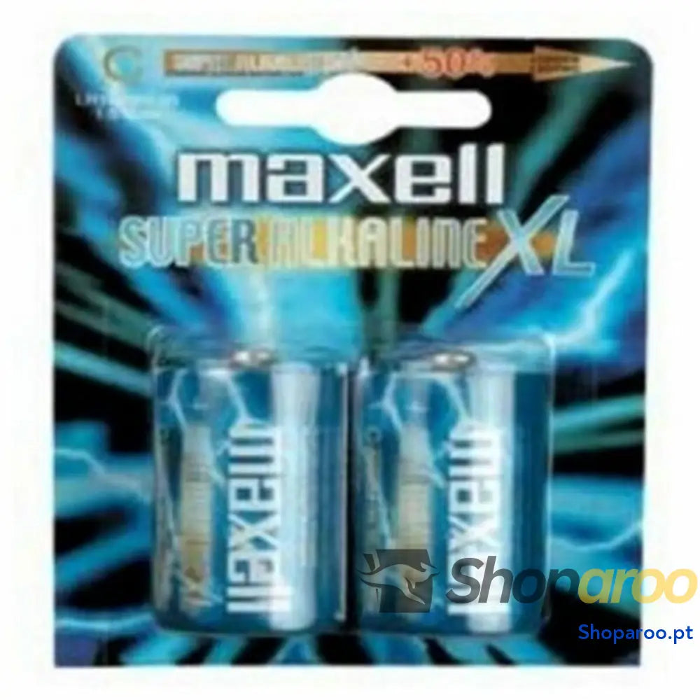 Pilhas Alcalinas Maxell MX-162184 1,5 V (2 Unidades)