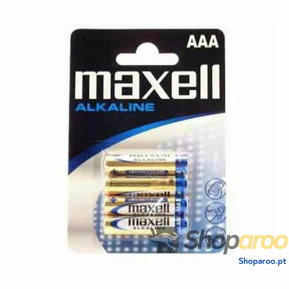 Pilhas Alcalinas Maxell MX81303 1,5 V (4 Unidades)