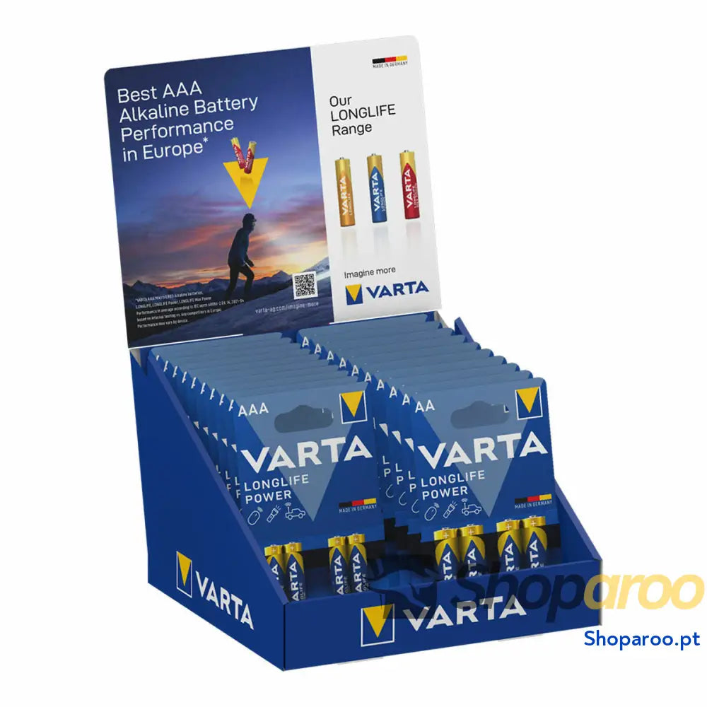 Pilhas Alcalinas Varta 10LR03+10LR06