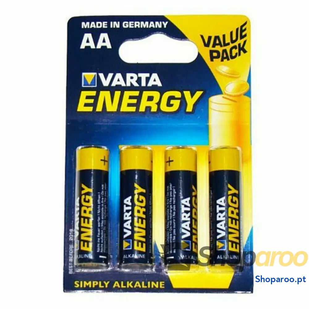 Pilhas Alcalinas Varta Energy AA 1,5 V AA (4 Unidades)