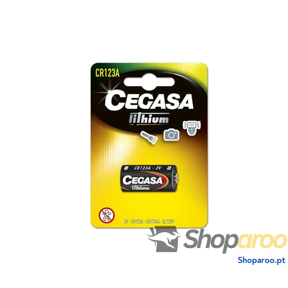 Pilhas Cegasa CR123A