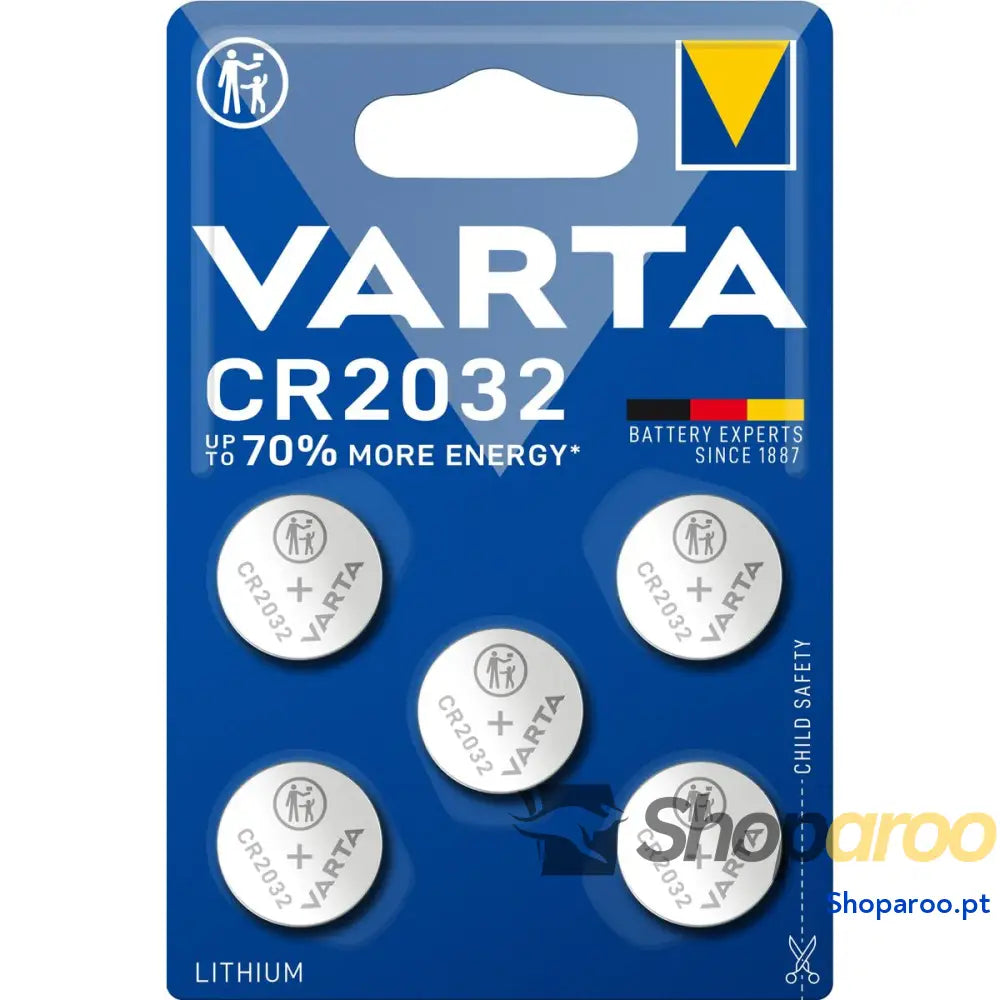 Pilhas de Botão de Lítio Varta 06032 101 415 3 V (5 Unidades)