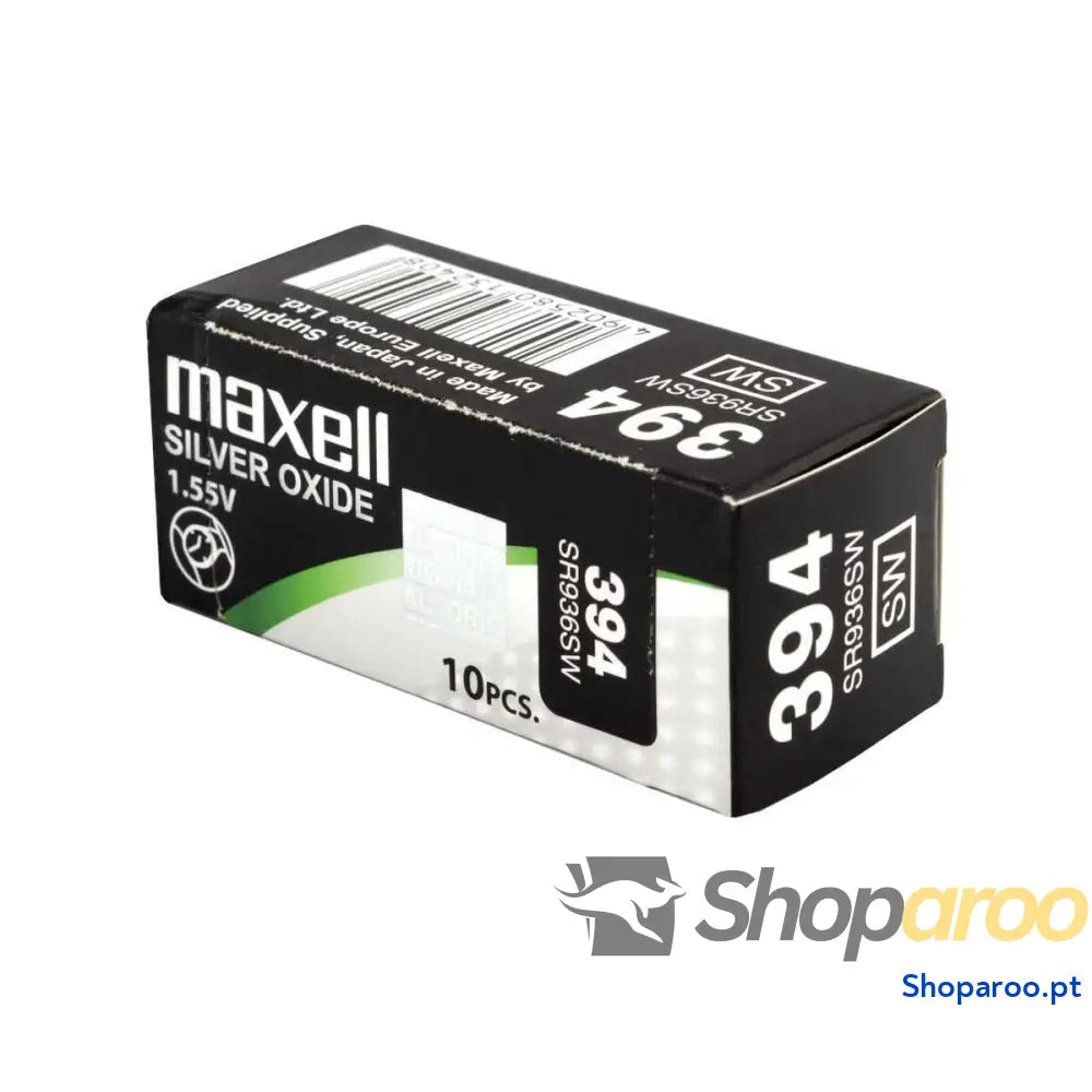 Pilhas de Botão Maxell SR0936SW 394 1,55 V Pilhas de Botão