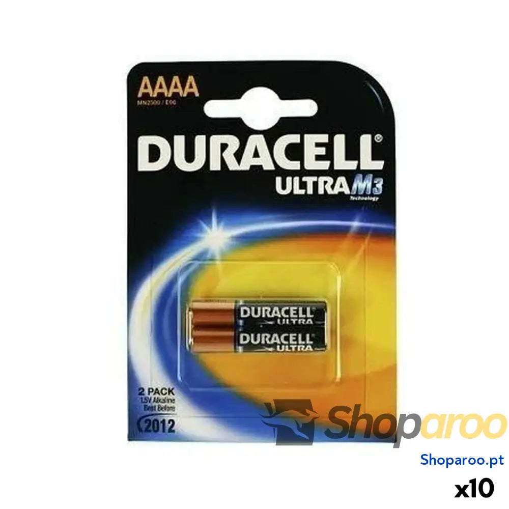 Pilhas DURACELL 1,5 V AAAA (10 Unidades)
