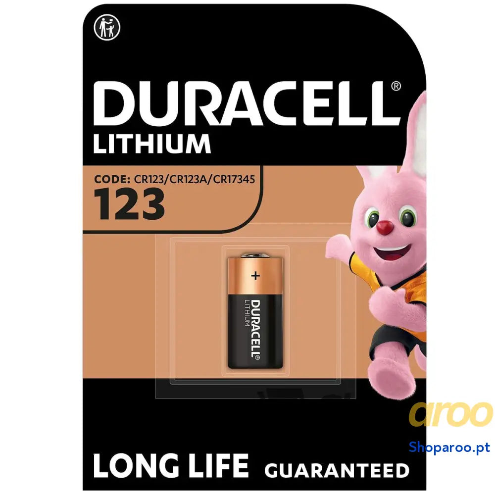 Pilhas DURACELL DL123 B1 3 V