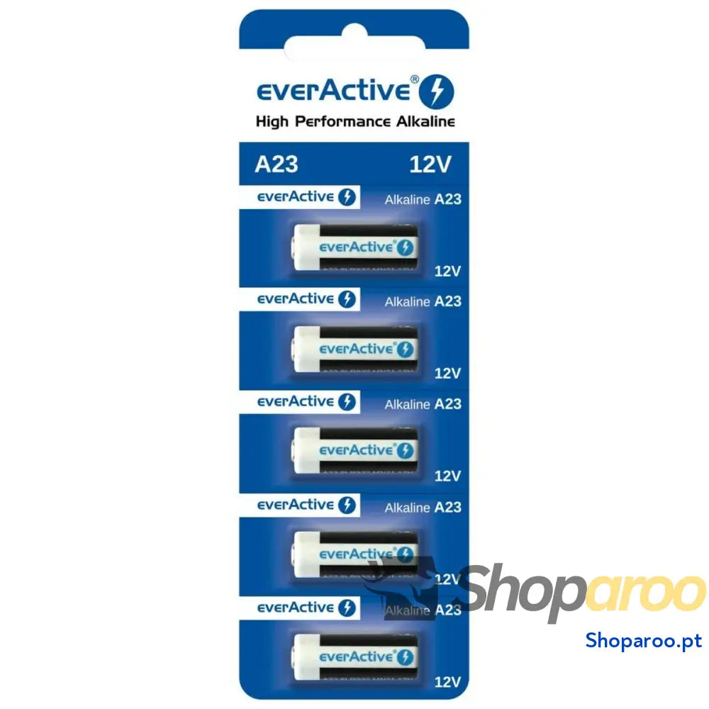 Pilhas EverActive 23A 12 V (5 Unidades)