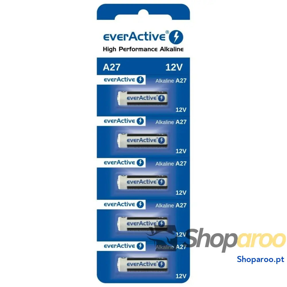 Pilhas EverActive 27A 12 V (5 Unidades)