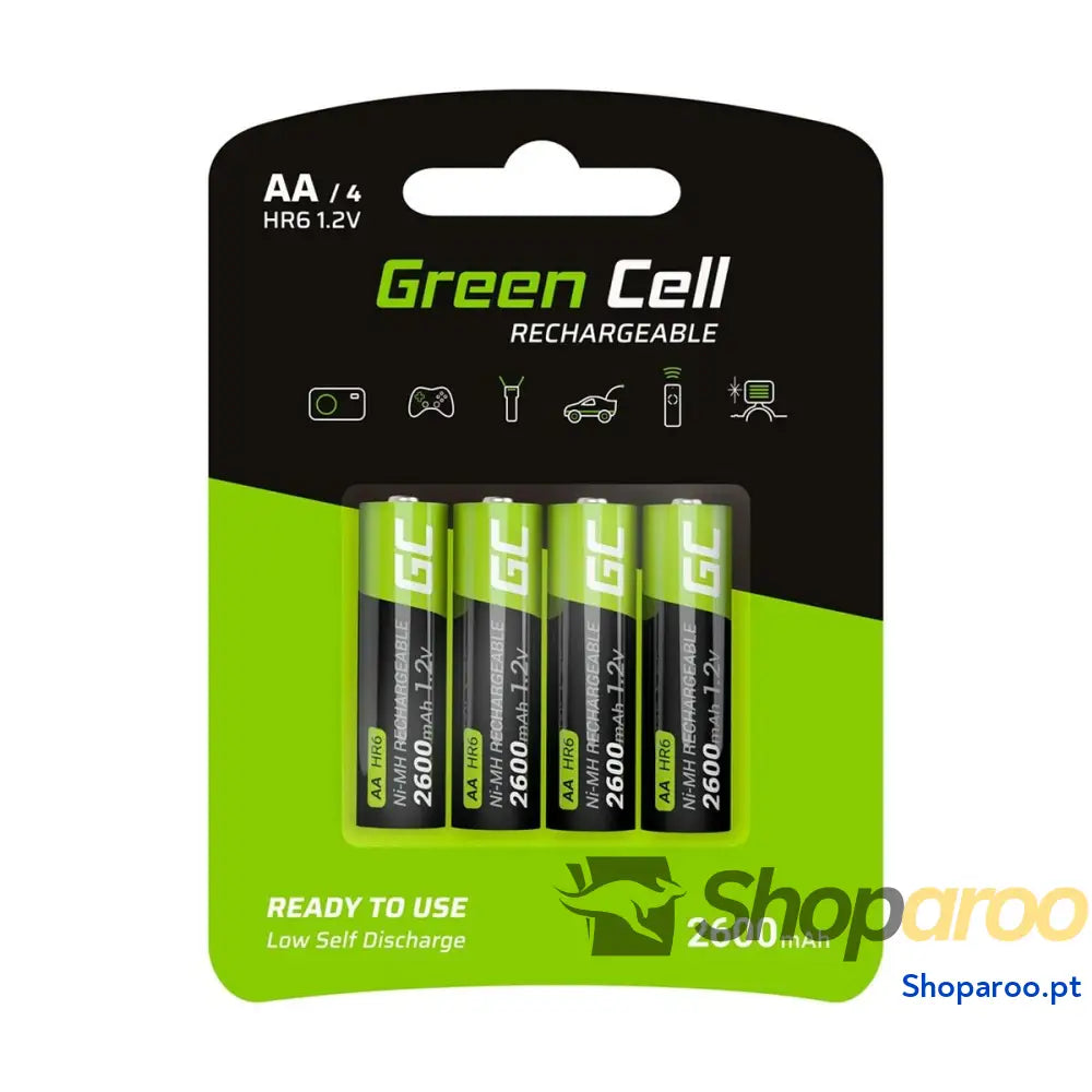 Pilhas Green Cell GR01 1,2 V 1.2 V