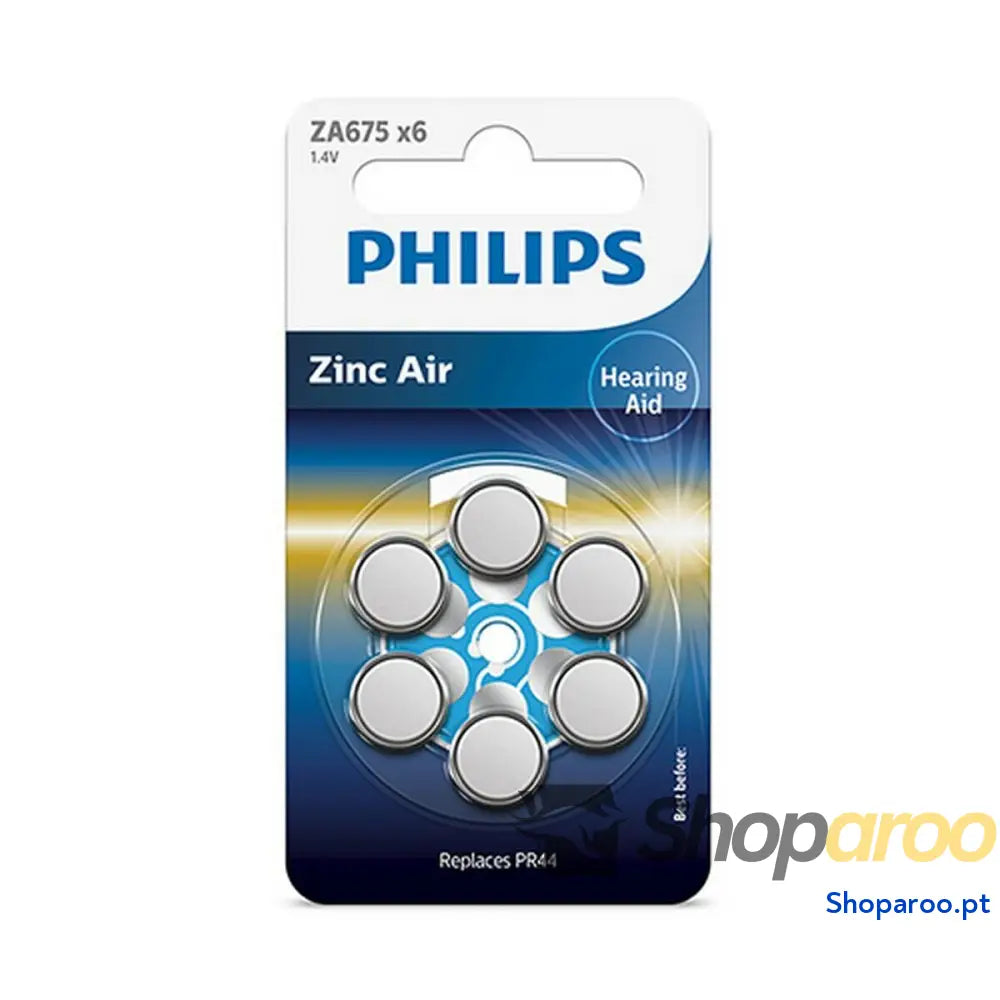 Pilhas Philips Zinco (6 uds)