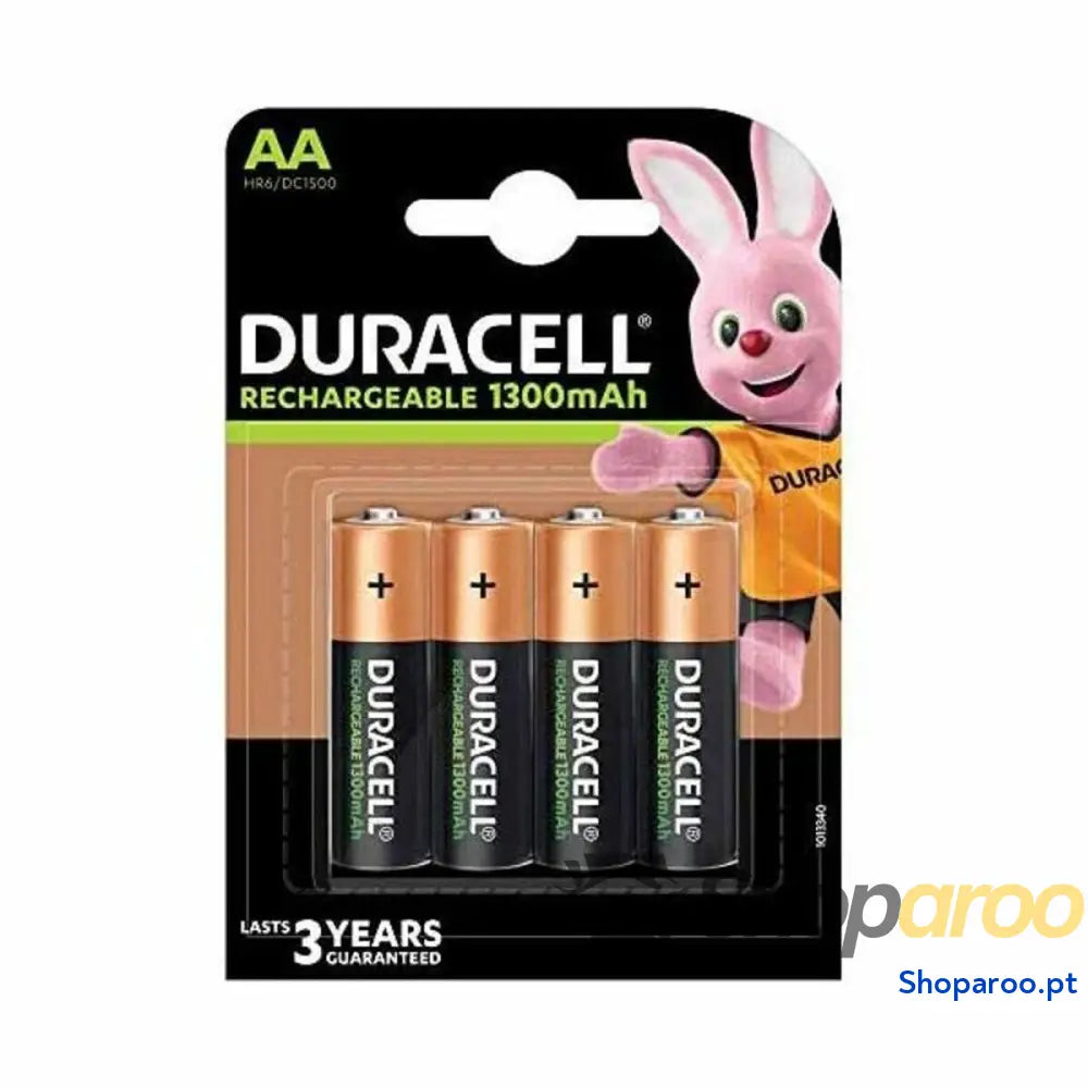 Pilhas Recarregáveis AA DURACELL 1300 mAh