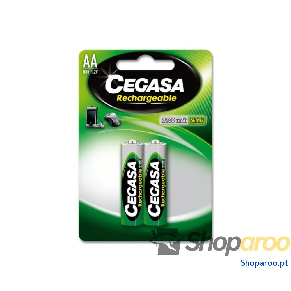 Pilhas Recarregáveis Cegasa 104371 2100 mAh (2 uds)
