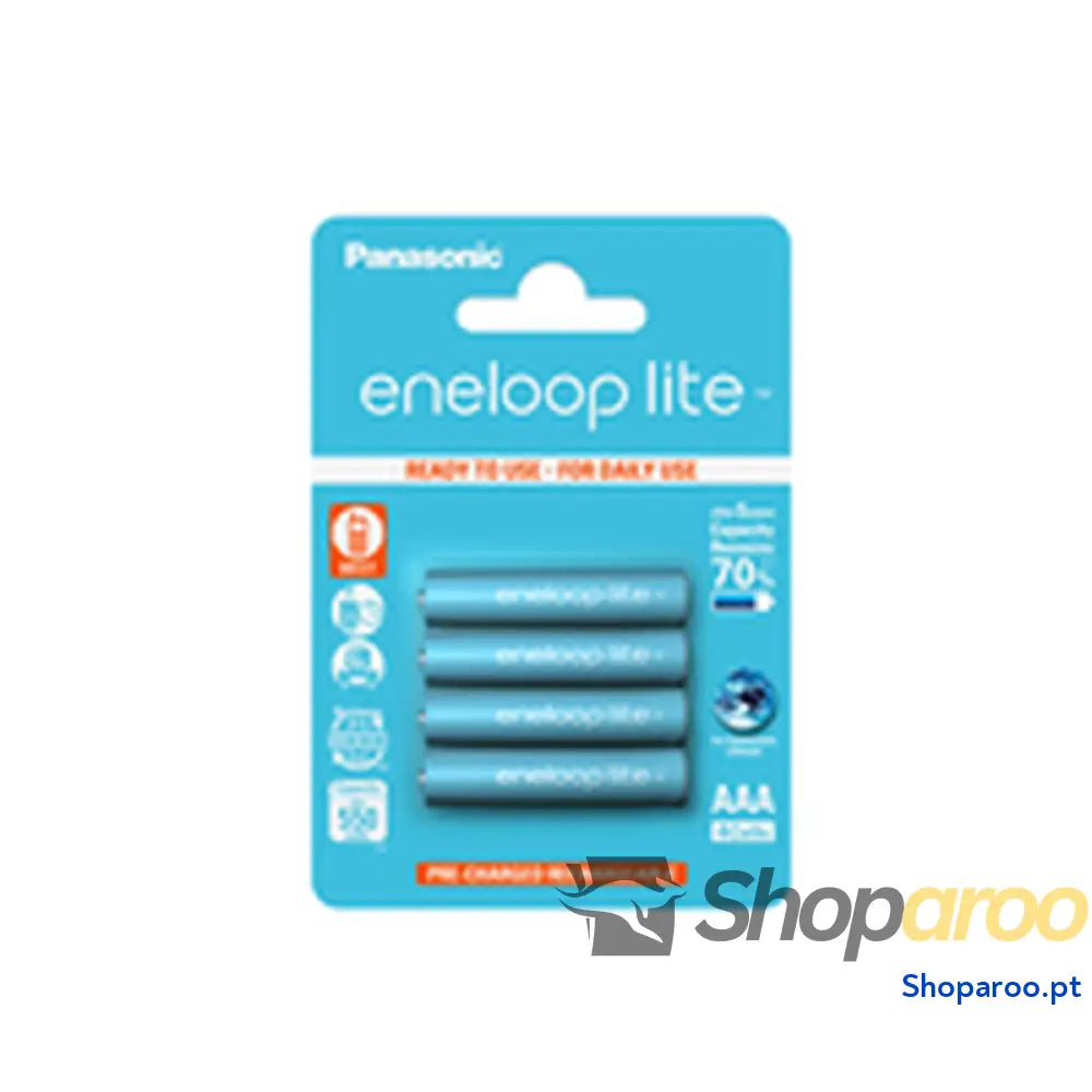 Pilhas Recarregáveis Panasonic BK-4LCCE/4CP (4 Unidades)