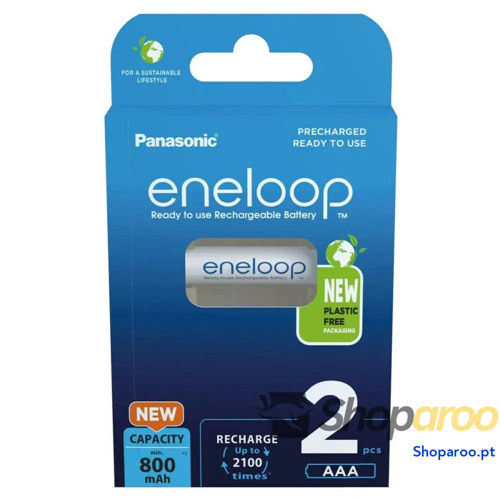 Pilhas Recarregáveis Panasonic BK-4MCDE/2CP