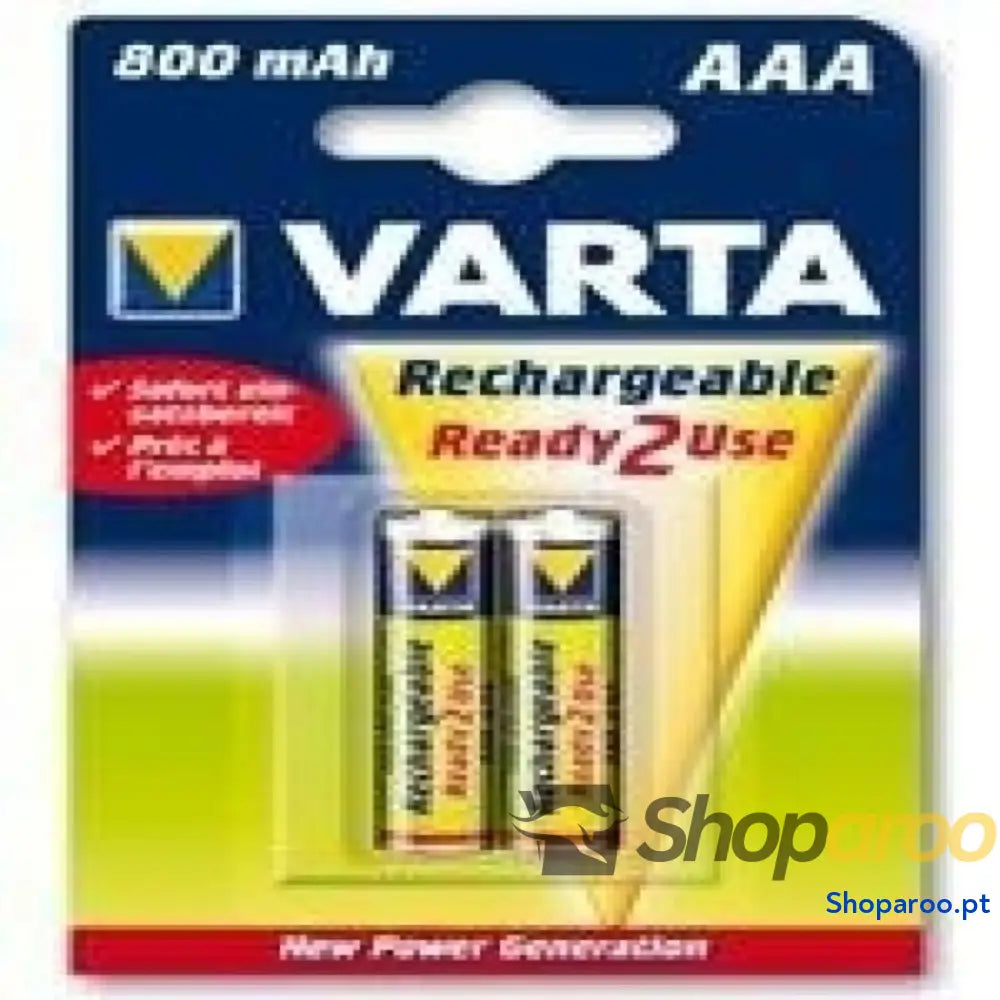 Pilhas Recarregáveis Varta 220837 1,2 V 800 mAh AAA