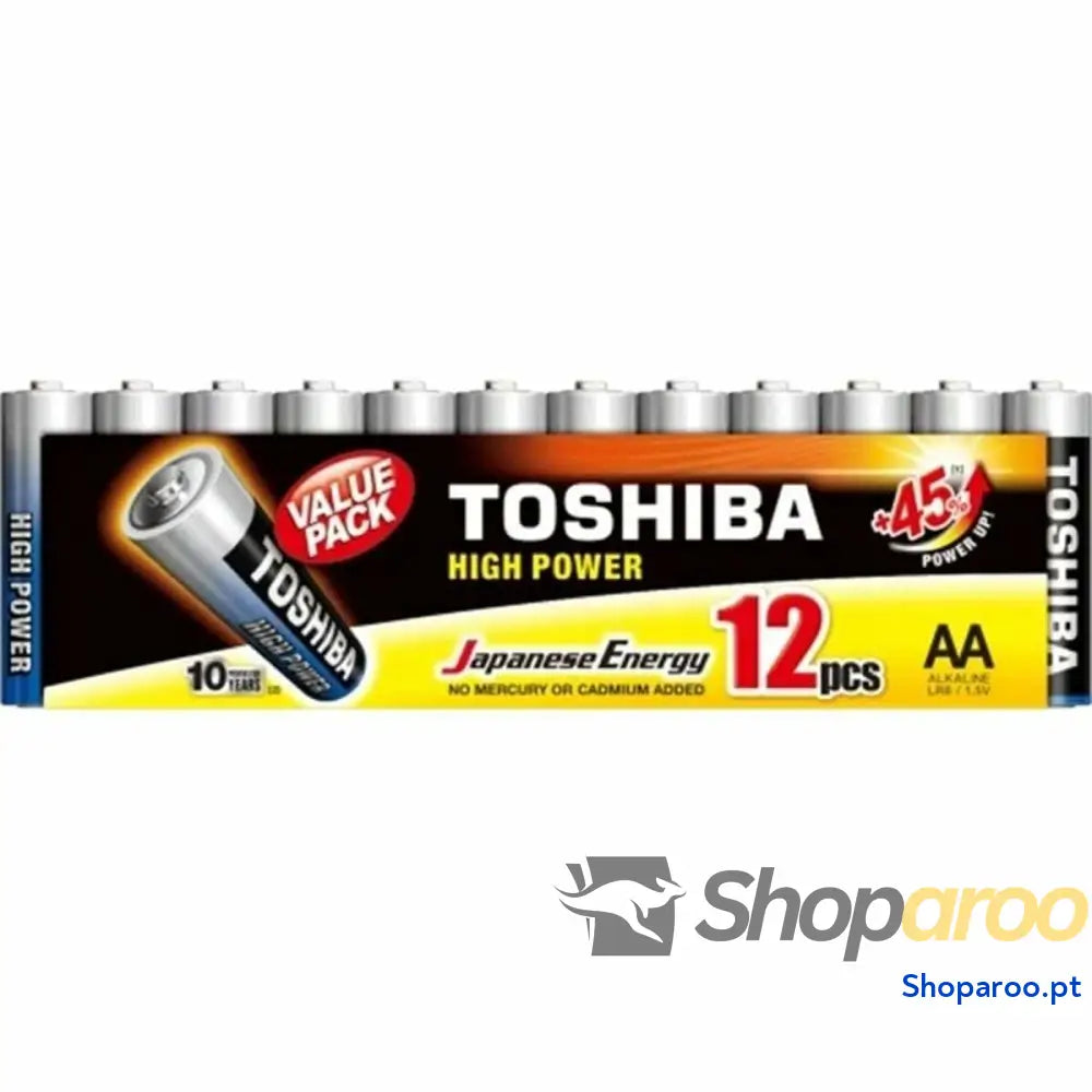 Pilhas Toshiba High Power LR6 1,5 V