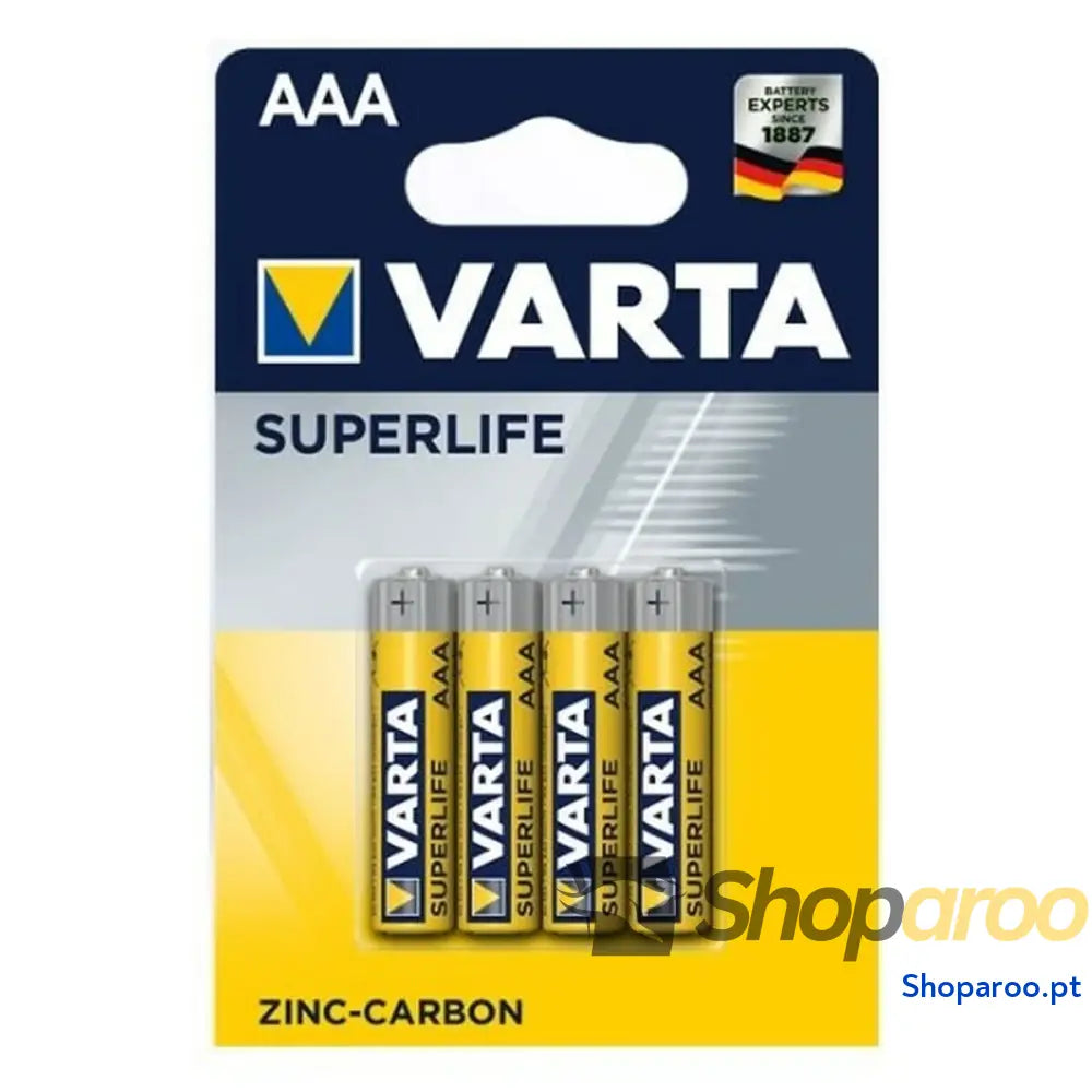 Pilhas Varta Superlife AAA 1,5 V (4 Unidades)