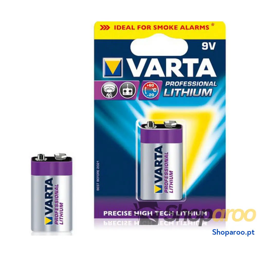 Pilhas Varta Ultra Lithium 9 V (1 Unidade)