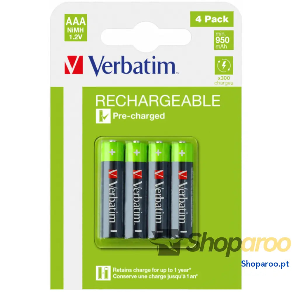 Pilhas Verbatim 49514 1,2 V AAA