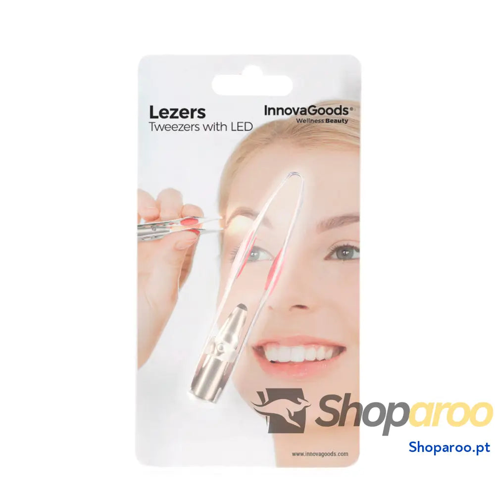 Pinças de Depilação com LED Lezers InnovaGoods