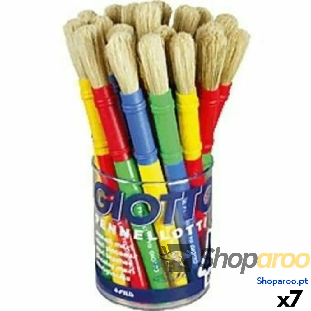 Pincéis Giotto Multicolor (7 Unidades)