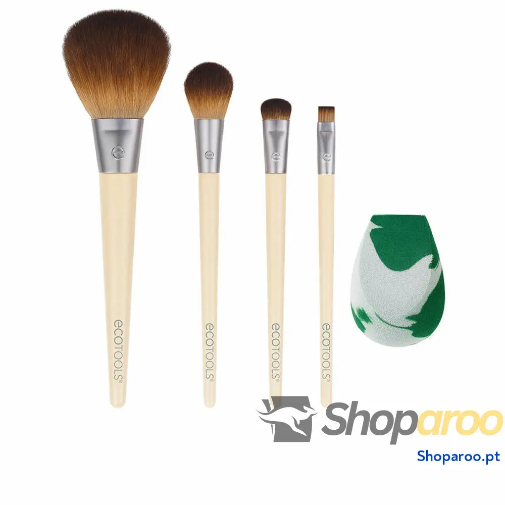 Pincel de Maquilhagem Ecotools THE CORE FIVE LOTE