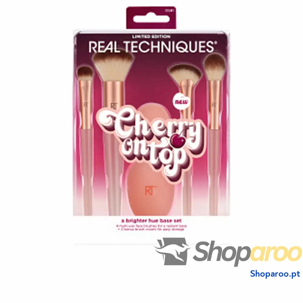 Pincel de Maquilhagem Real Techniques CHERRY ON TOP 6 Peças