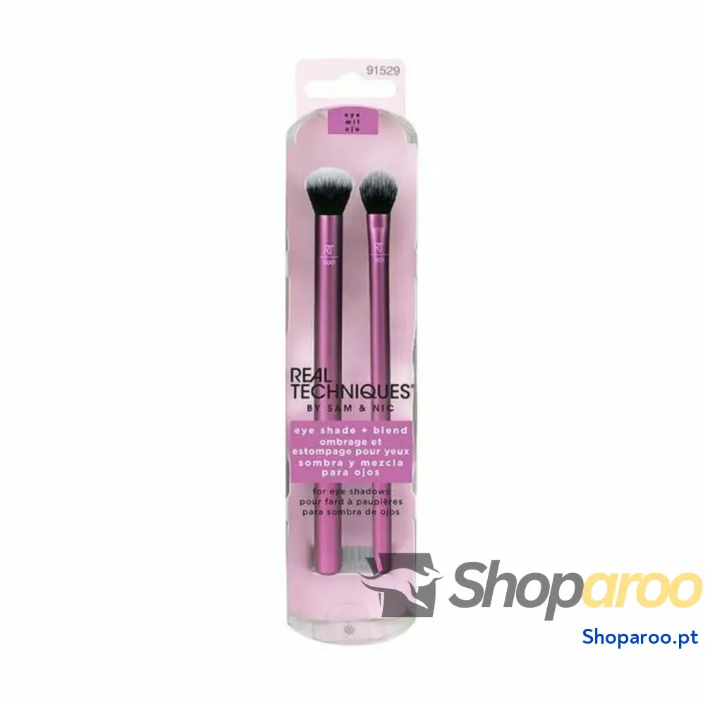 Pincel de Maquilhagem Real Techniques Eye Shade Blend (2 pcs) 2 Peças