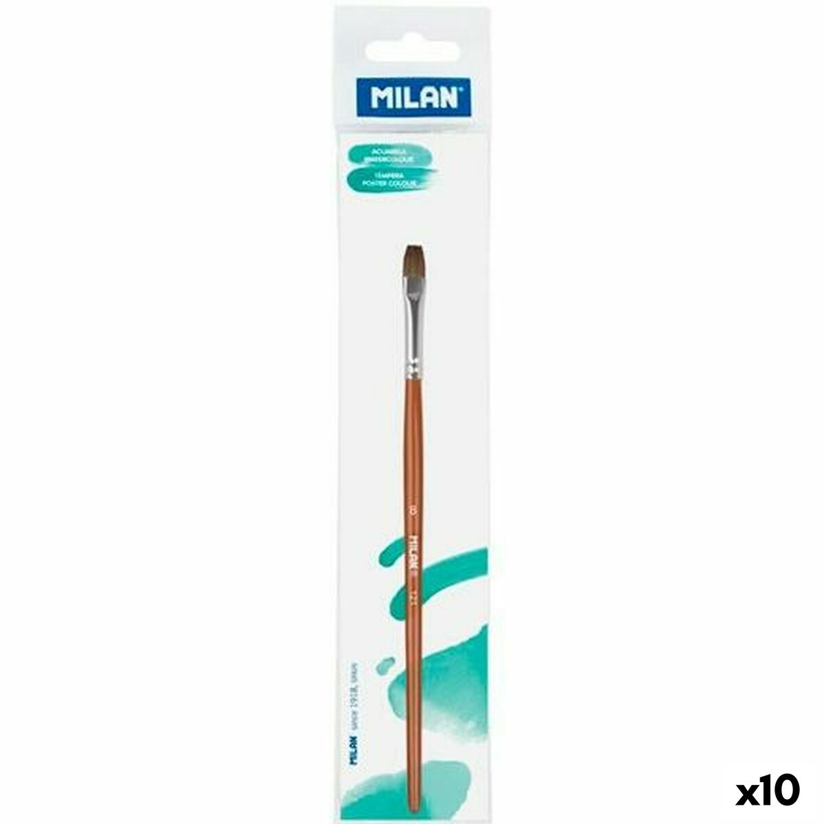 Pincel Milan Nº 8 (10 Unidades)