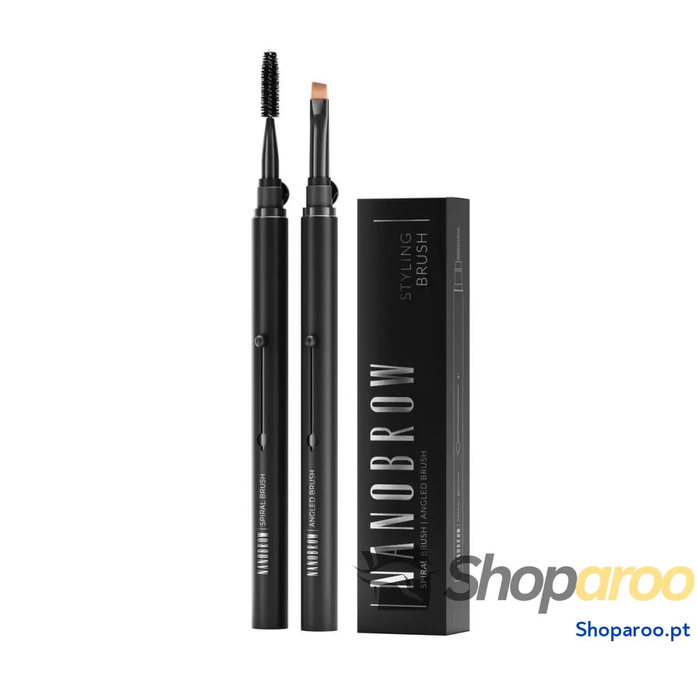 Pincel para Sobrancelhas Nanobrow Duplo