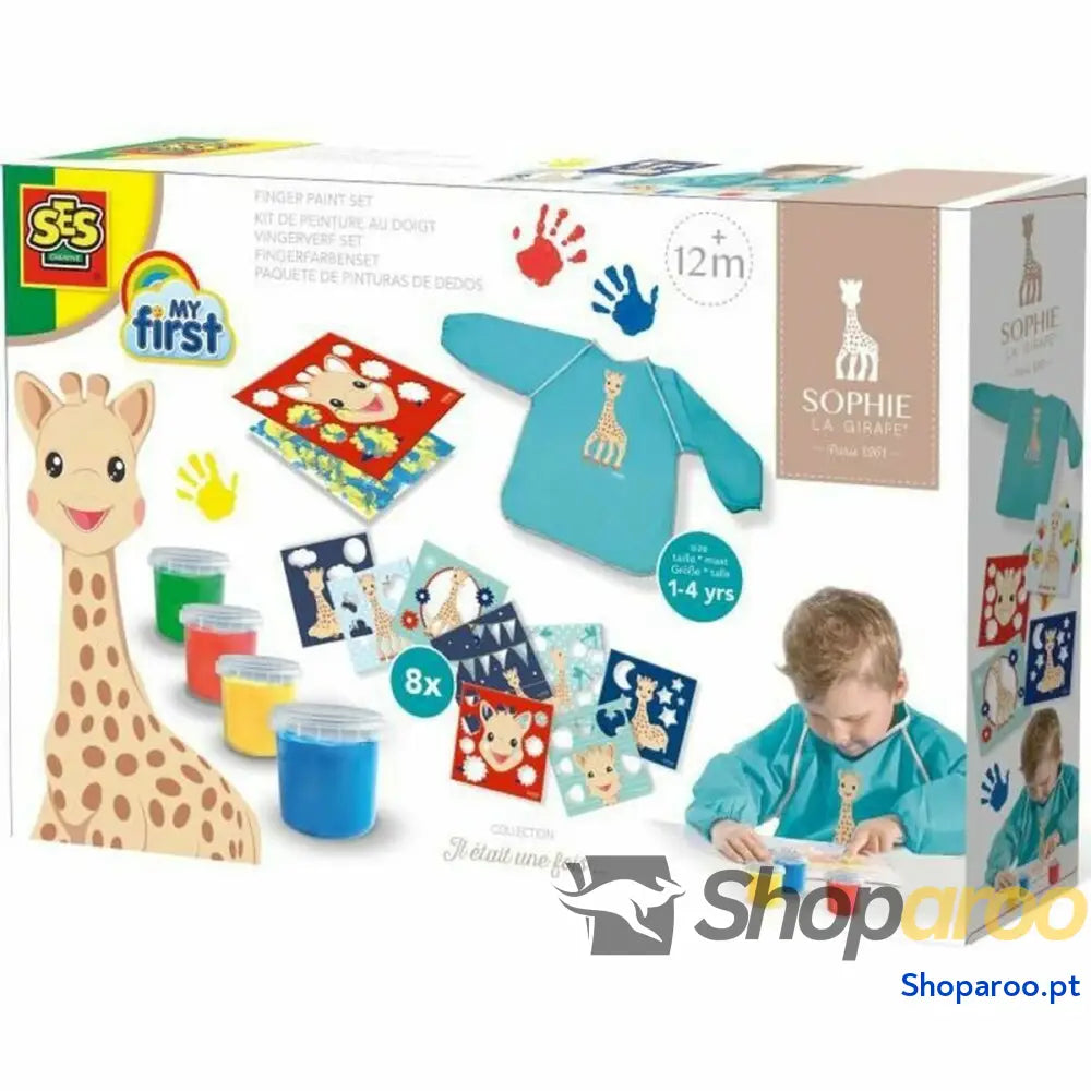 Pintura de Dedos SES Creative Sophie La Girafe