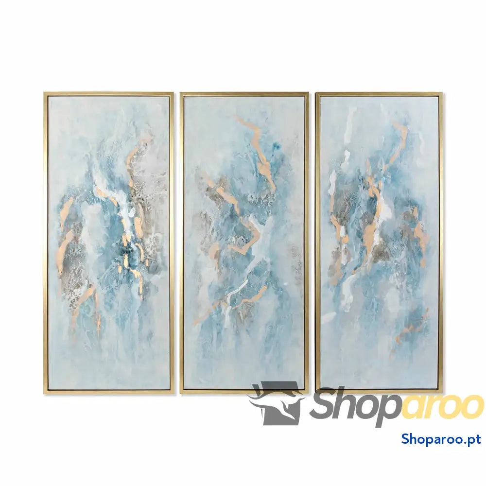 Pintura DKD Home Decor Abstrato Moderno (55 x 4 131 cm)