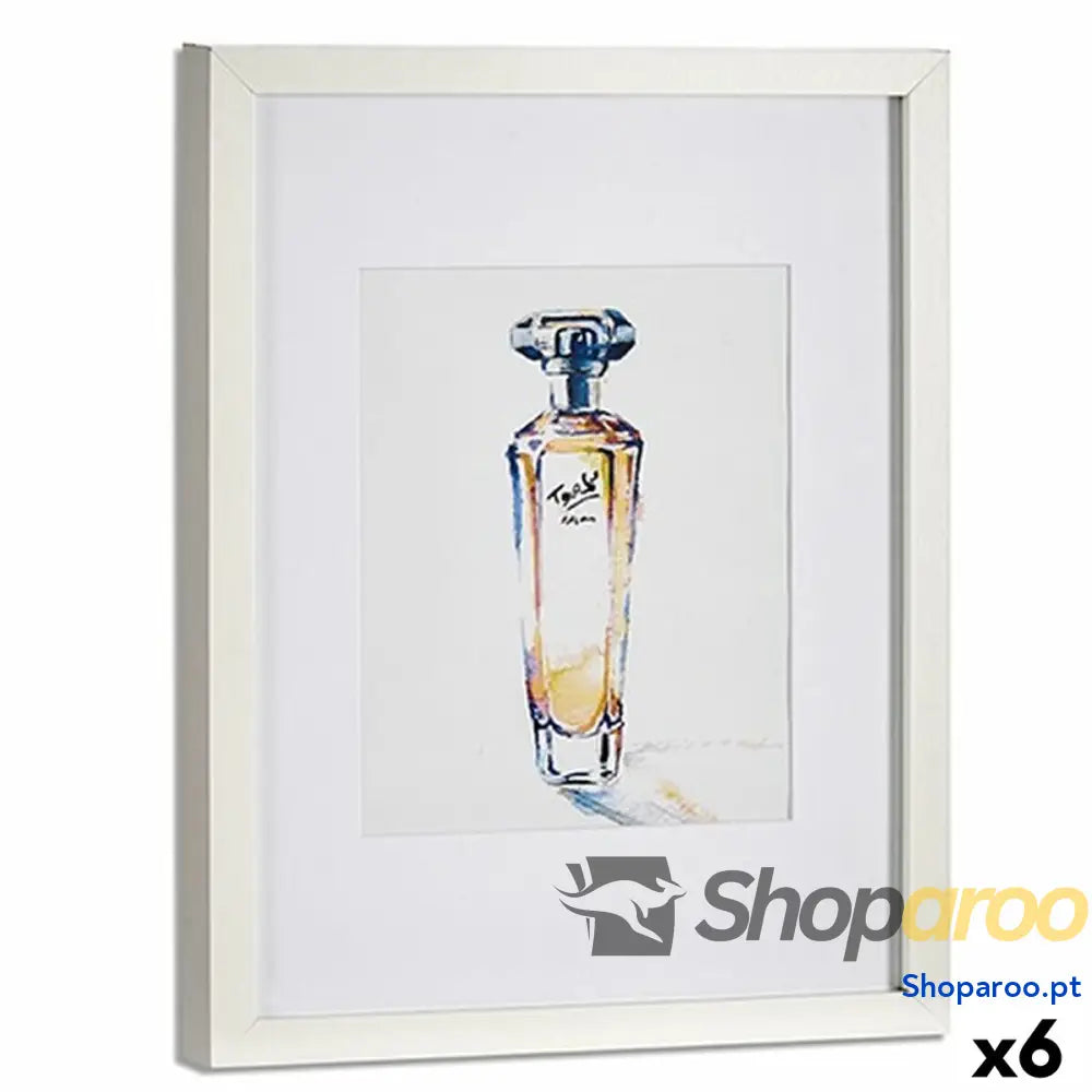 Pintura Perfume 33 x 3 43 cm (6 Unidades)