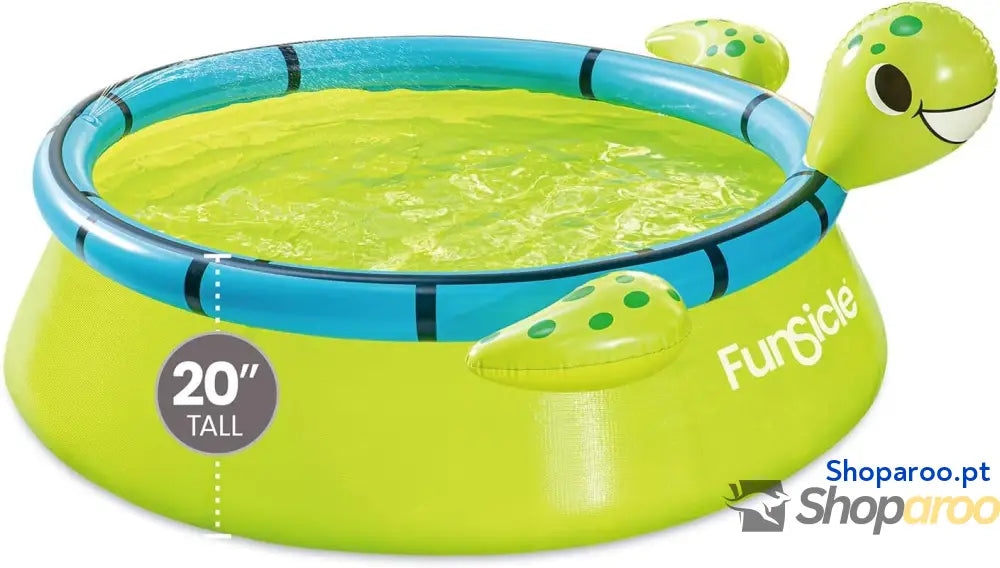 Piscina Auto stabile Funsicletortue Ø 1,83 m x 51 cm