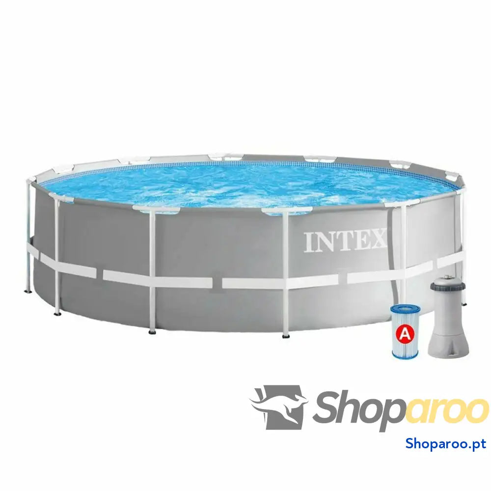 Piscina Desmontável Intex 26712 366 x 76 cm Depurador para Piscina
