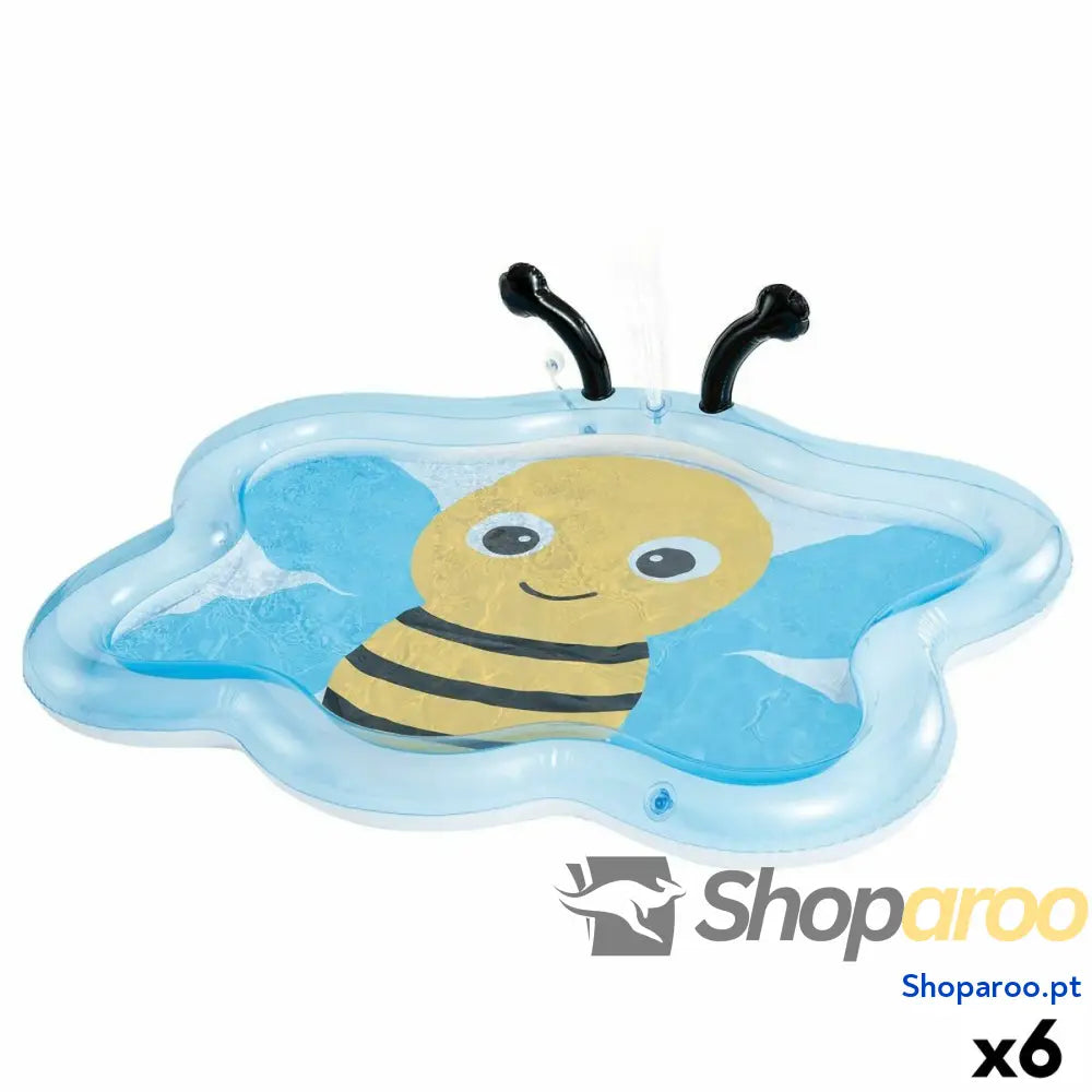 Piscina Insuflável para Crianças Intex Abelha 56 L 127 x 102 28 cm (6 Unidades)