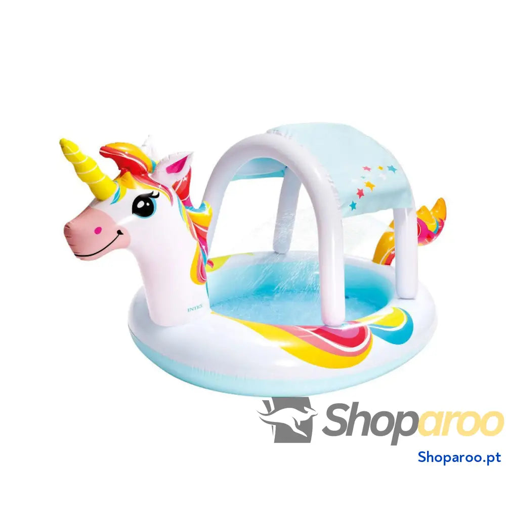 Piscina Insuflável para Crianças Intex Unicórnio 254 x 132 x 109 cm (254 x 132 x 109  cm)
